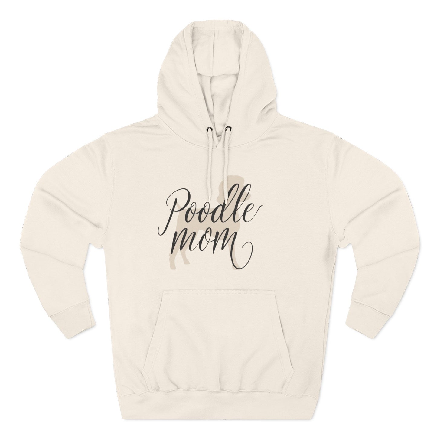 Poodle Mom Cozy Fleece Hoodie - Happy Tails