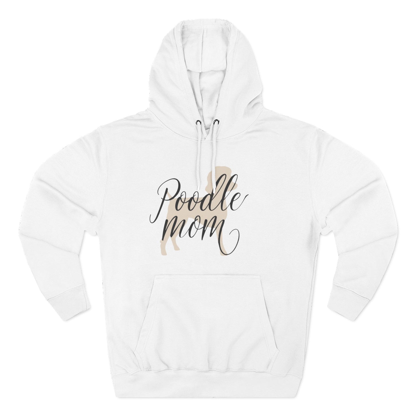 Poodle Mom Cozy Fleece Hoodie - Happy Tails