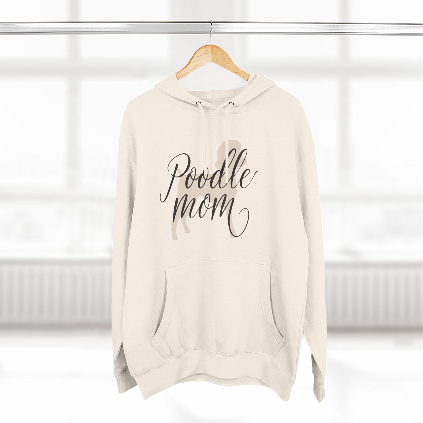 Poodle Mom Cozy Fleece Hoodie - Happy Tails