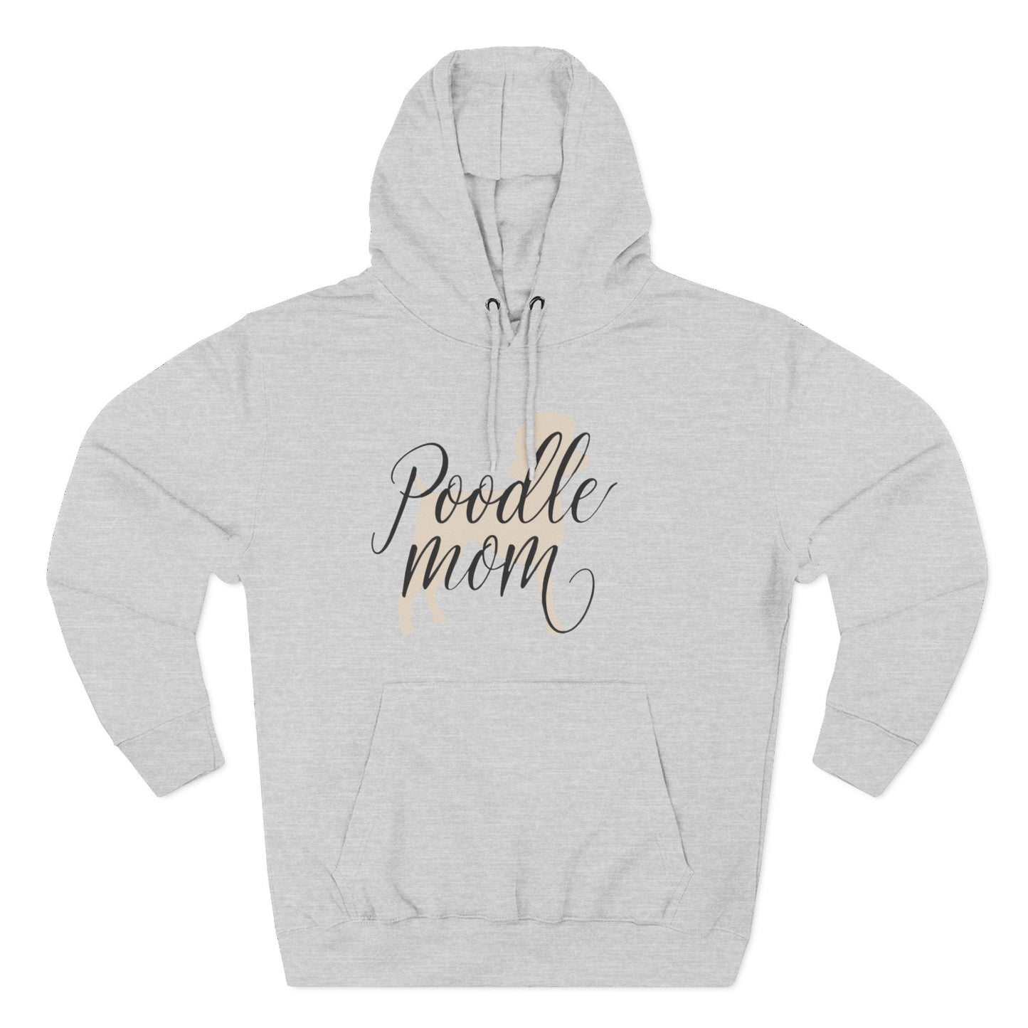 Poodle Mom Cozy Fleece Hoodie - Happy Tails