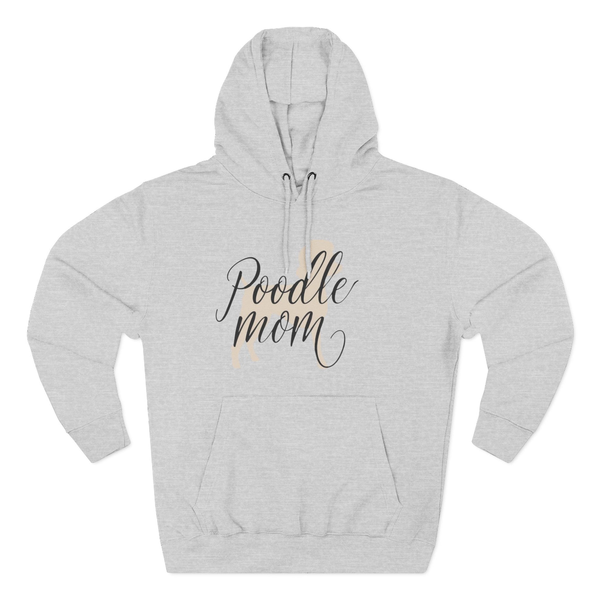 Poodle Mom Cozy Fleece Hoodie - Happy Tails