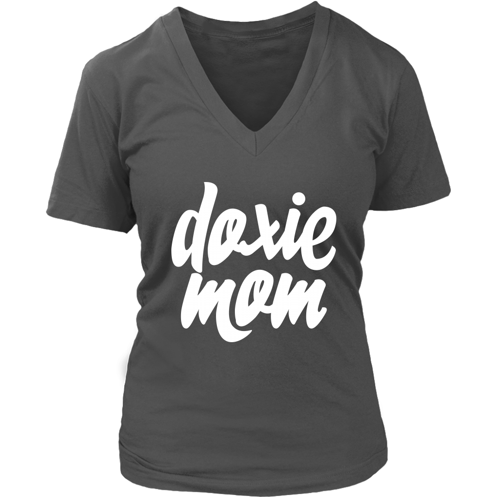 Doxie_Mom_Womens_V-Neck_Tee_for_Dachshund_Lovers_Mockups_File.png